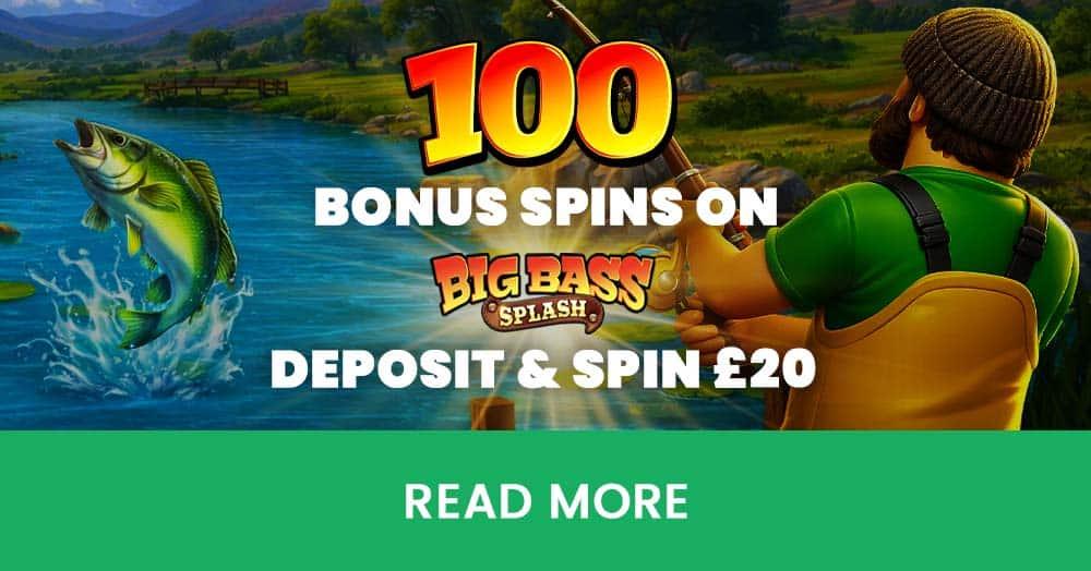 Get 100 Bonus Spins