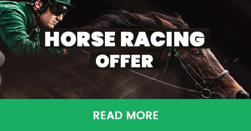 Horse racing. Deposit & Bet £60, Get £6 BB