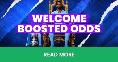 Welcome Boosted Odds – ManCity to win EPL