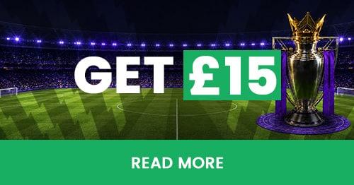 Matchweek 3 Rewards. Total stakes £120 & Get £15