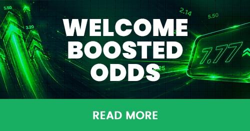 Welcome Boosted Odds – 7.77 Daily Offer