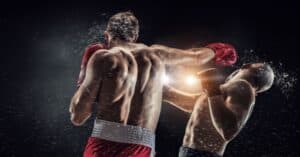 boxers fighting