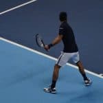 Novak Djokovic playing tennis