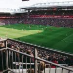 Football stadium filled with people