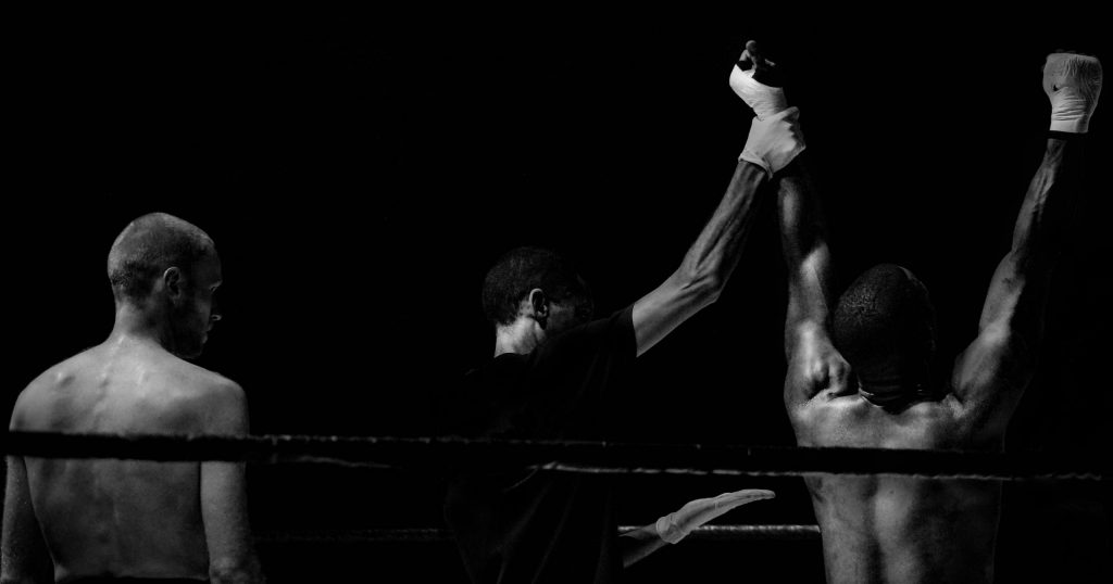 Winner of the boxing match