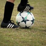 Football player on the field