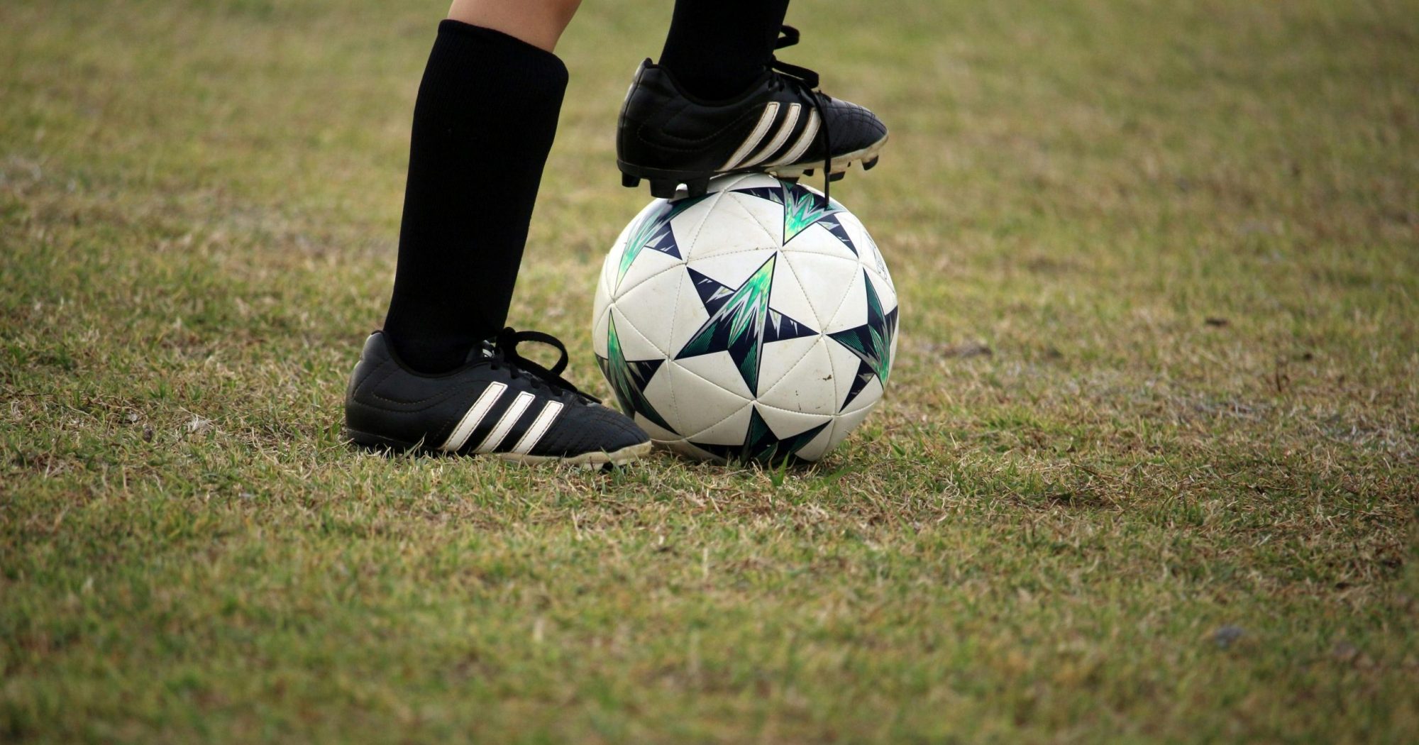 Football player on the field