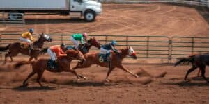 Multiple horses in a race