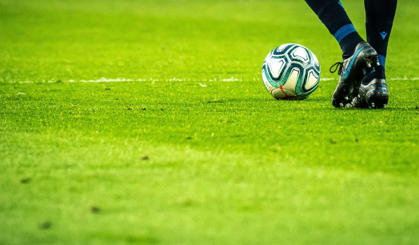 Football player on the field