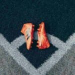 Football boots on the corner kick