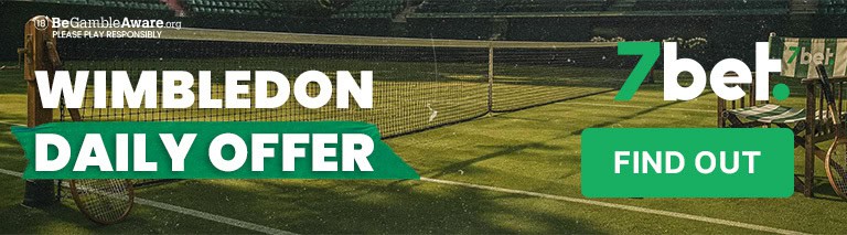 Wimbledon betting odds offer